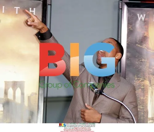 Will Smith Cements Handprint at Chinese Theater