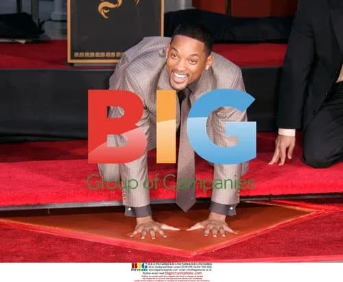 Will Smith Handprint Ceremony at Chinese Theater