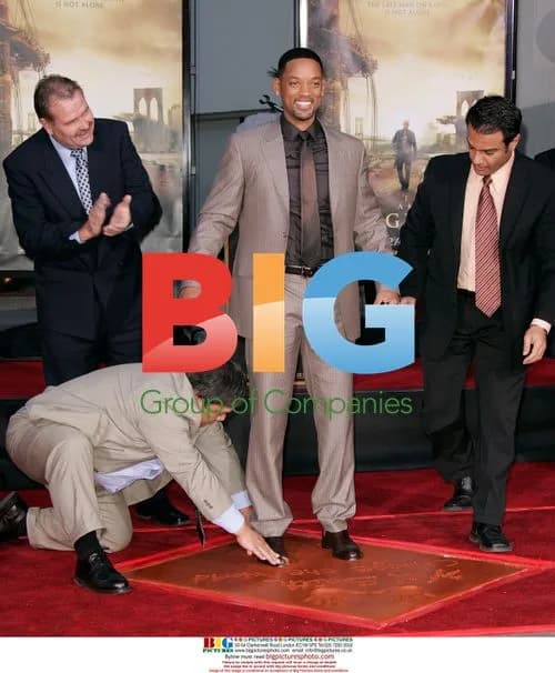 Will Smith Cement Handprint Ceremony