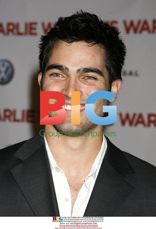 Tyler Hoechlin Arrives for "Charlie Wilson's War" Premiere