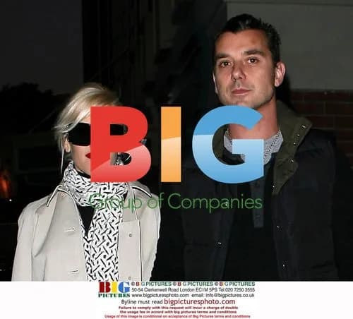 Gwen Stefani and Gavin Rossdale Dinner Outing