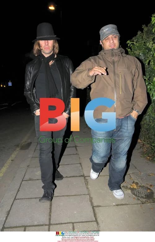 Liam Gallagher Out in London