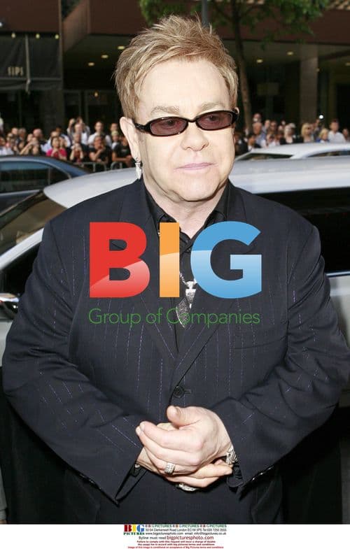 Sir Elton John at Billy Elliot Premiere