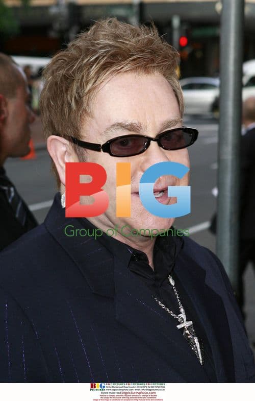 Sir Elton John at Australian Billy Elliot Premiere