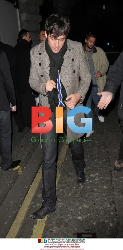 Celebs at China White Club, London