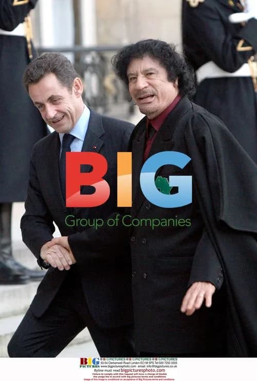 Kadhafi received by Sarkozy in Paris