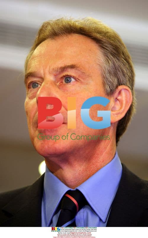 Blair Makes Mideast Peace Statement