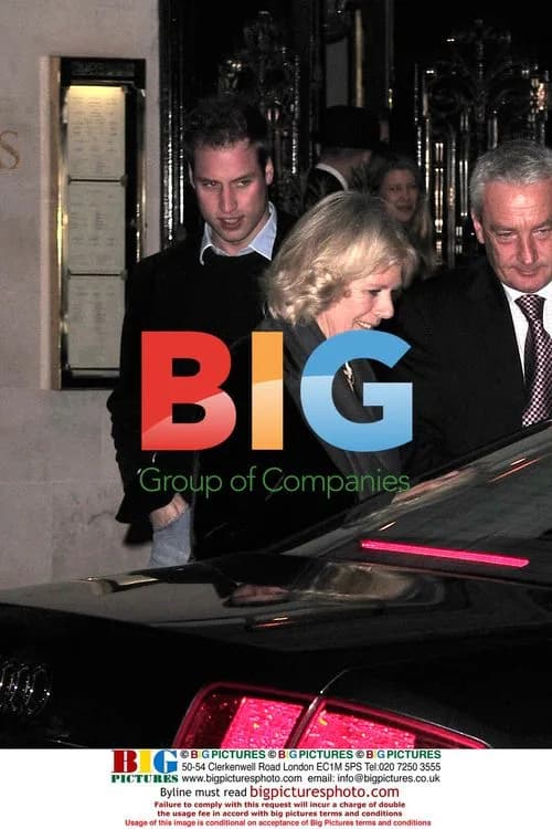 Prince William's Night Out in Mayfair