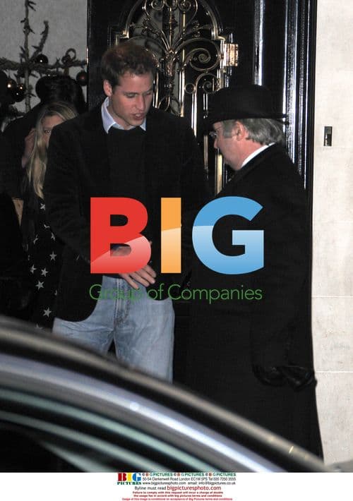 Prince William's Night Out in London