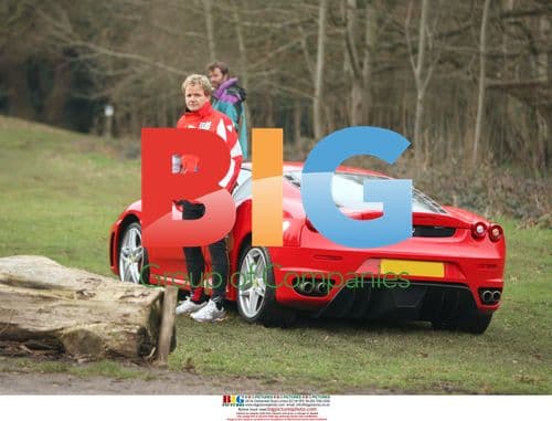 Gordon Ramsay Filming TV Ad