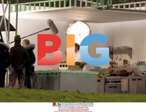Gordon Ramsay Filming TV Ad