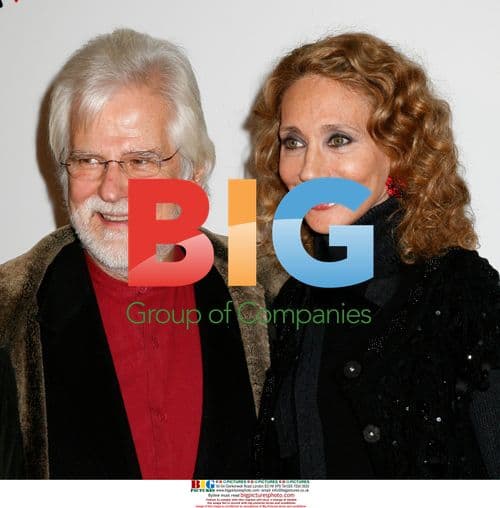 Jan Harlan and Marisa Berenson at "Barry Lyndon" re-release