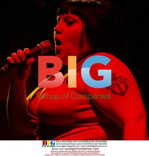 Beth Ditto of The Gossip in concert, Perth