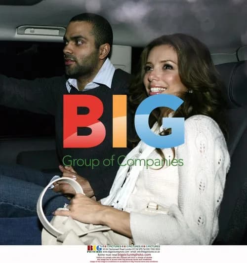 Eva Longoria and Tony Parker Leave Katsuya
