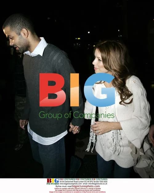 Eva Longoria and Tony Parker Leave Sushi Restaurant
