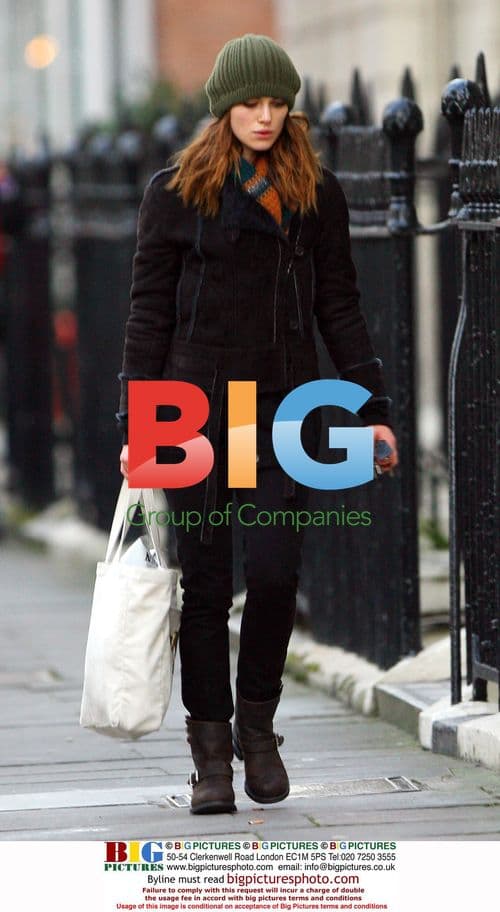 Keira Knightley out and about in London