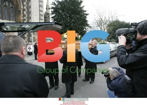 Meredith Kercher's funeral in London