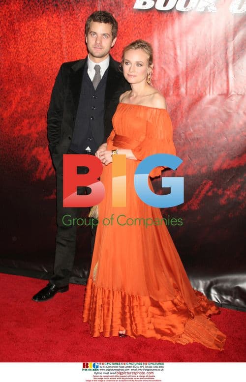 Diane Kruger and Joshua Jackson at 'National Treasure' Premiere