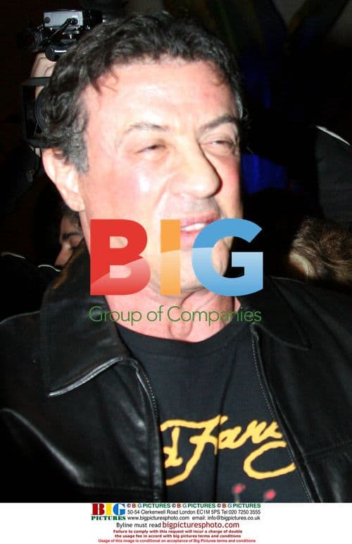 Sylvester Stallone and Dog Chapman at Fashion Show