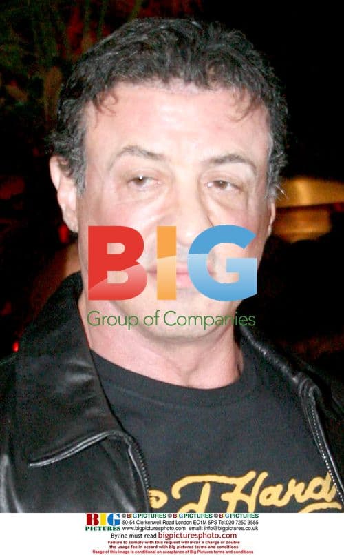 Stallone Joins Chapman, Audigier for Fashion Show
