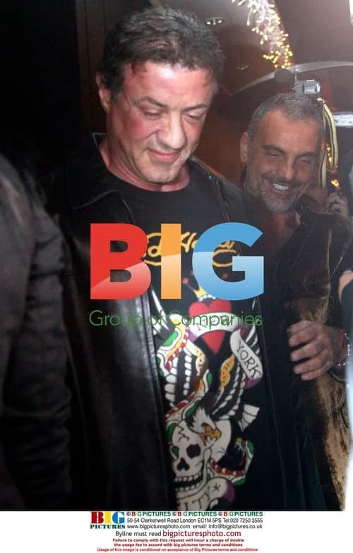 Stallone, Chapman’s Fashion Show with Audigier