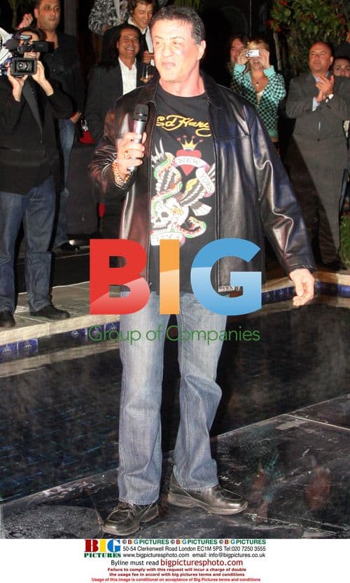 Stallone, Dog Chapman at Audigier Fashion Show