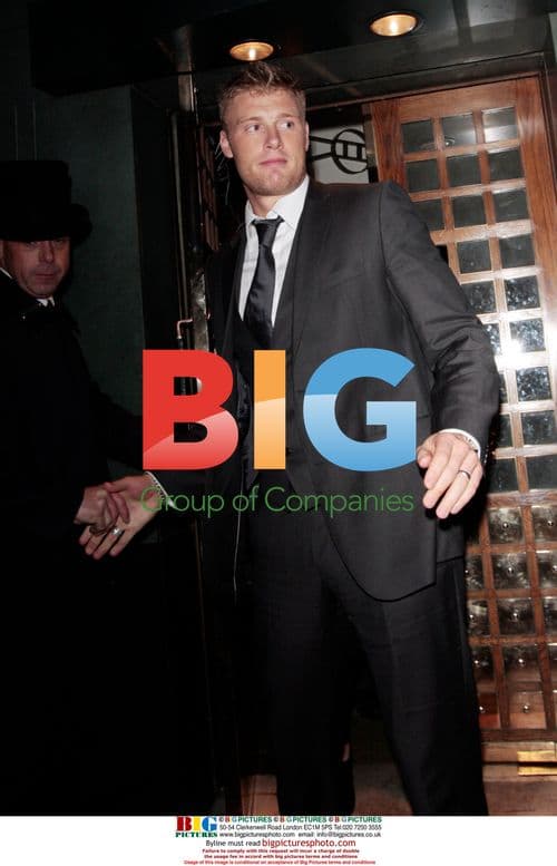 Andrew, aka Freddie Flinoff, leaves the Ivy in London