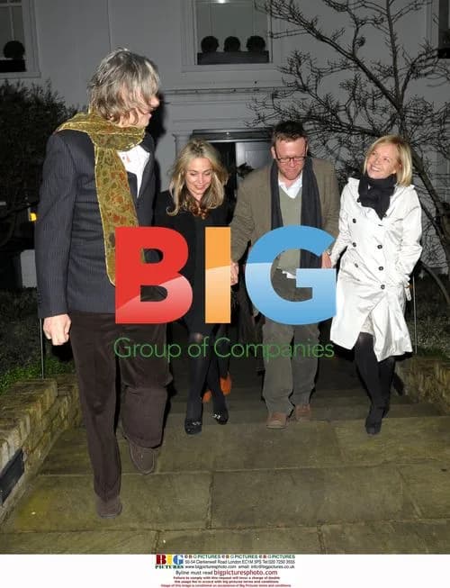 Bob Geldof at Matthew Freud's Christmas Party
