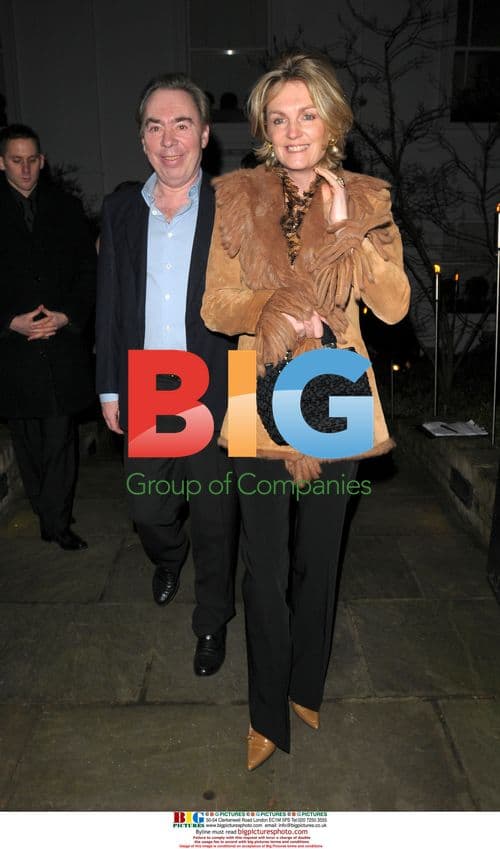 Andrew Lloyd Webber at Christmas Party