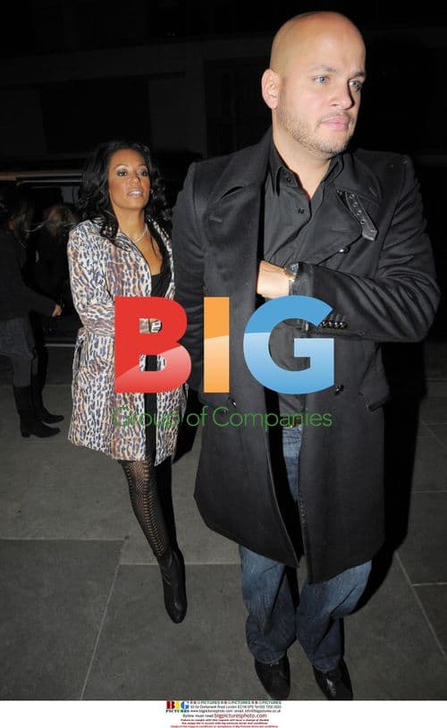 Mel B and Stephen Belafonte Dinner at Zuma