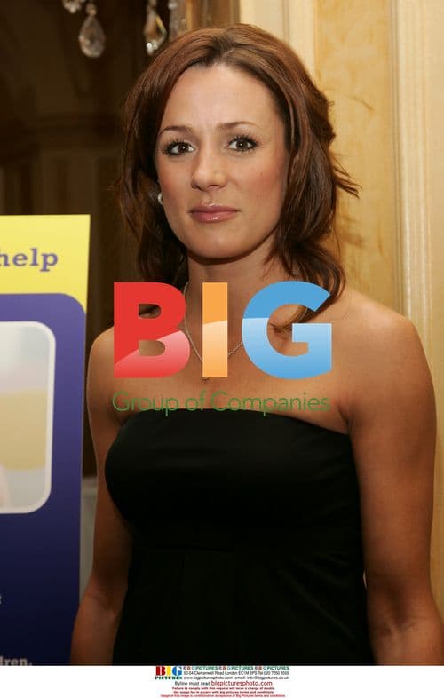 Steven Tomlinson presents flowers to Princess Michael