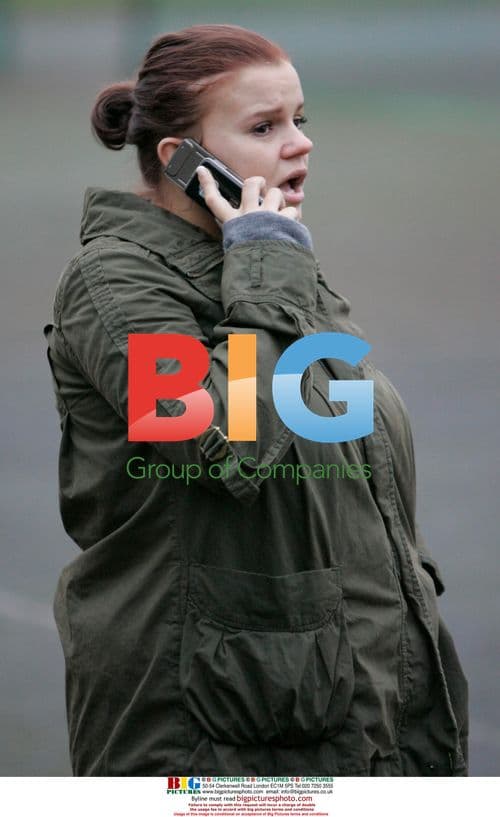 Pregnant Kerry Katona and Husband Mark Croft Train Dog