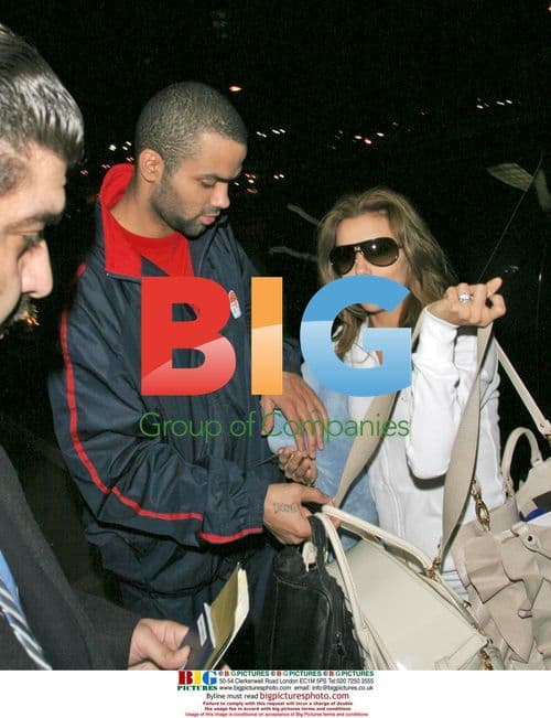 Eva Longoria and Tony Parker Depart LAX