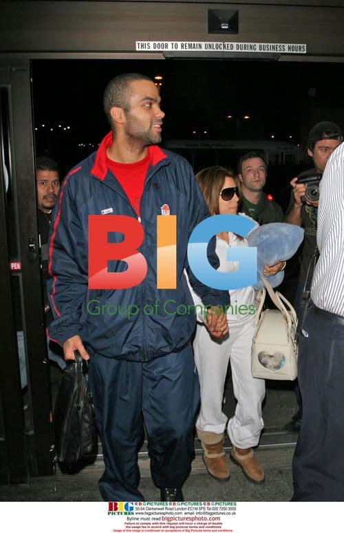 Eva Longoria and Tony Parker depart LAX