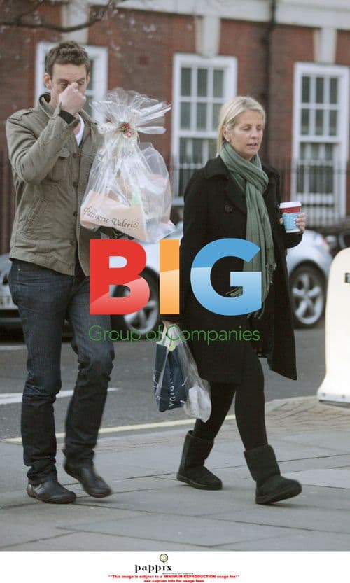 Ulrika Jonsson and Fiance Brian Monet Shopping