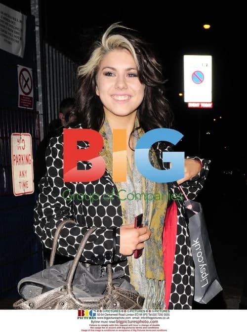 Phoebe Brown at X-Factor 2007 final