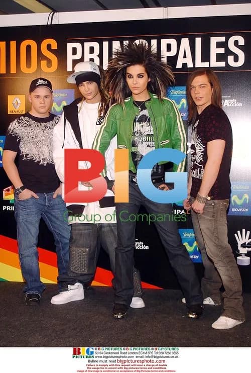 Tokio Hotel at 40 Principales Music Awards