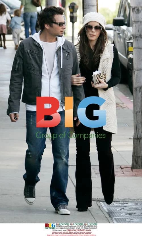 Kate Beckinsale and Len Wiseman Shopping