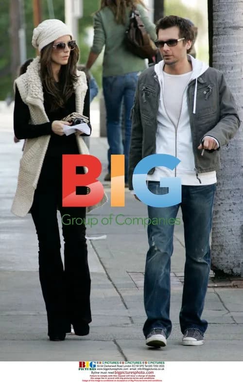 Kate Beckinsale and Len Wiseman Shopping
