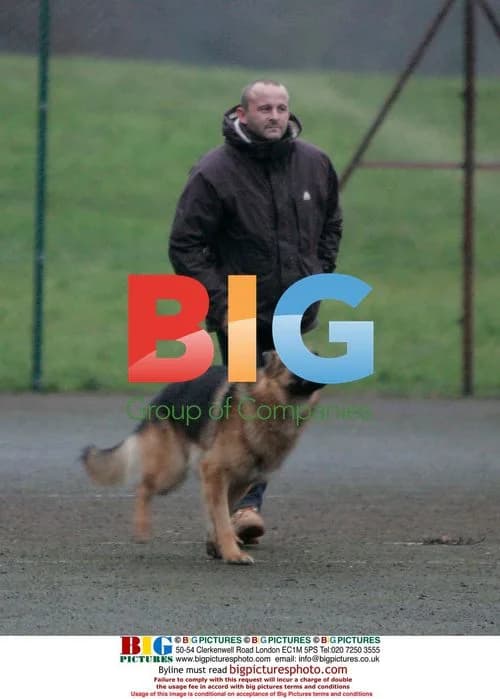 Pregnant Kerry Katona and Husband Training Dog