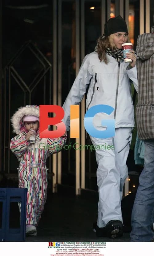 Heidi Klum and Seal in Aspen