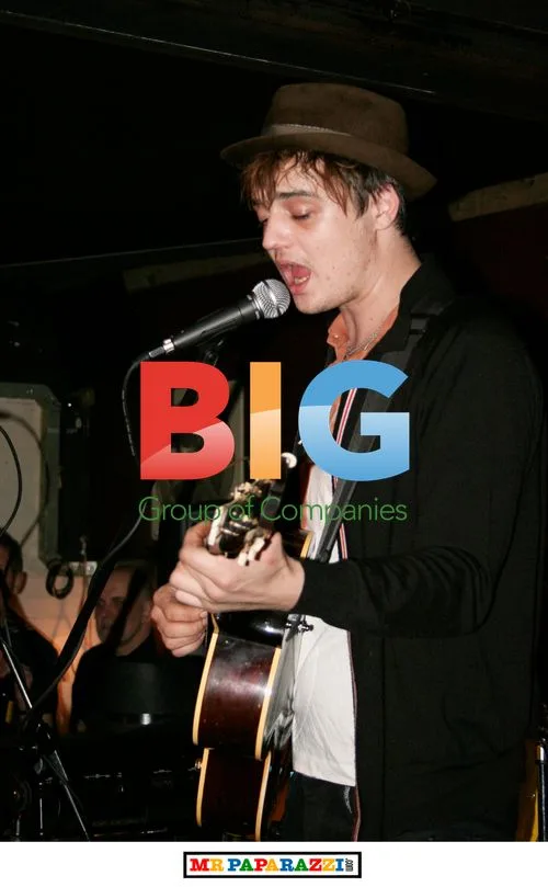 Pete Doherty performs live in Kent, UK