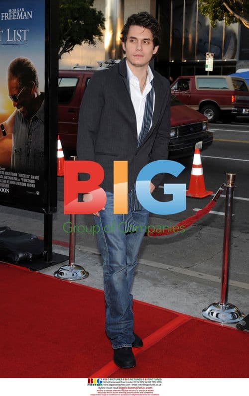 John Mayer at The Bucket List Premiere