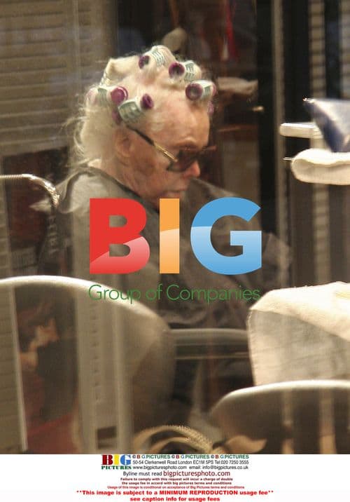 Zsa Zsa Gabor Leaves Salon with Husband