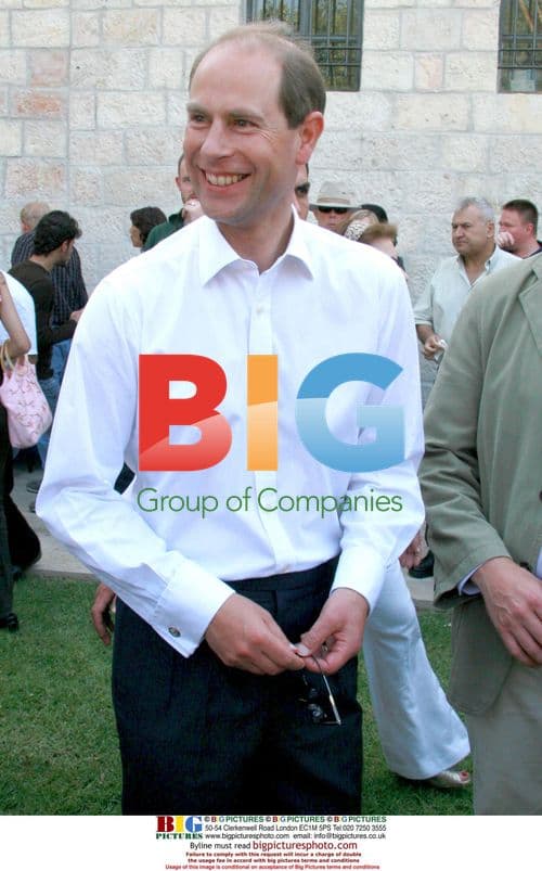 Prince Edward Visits Israel