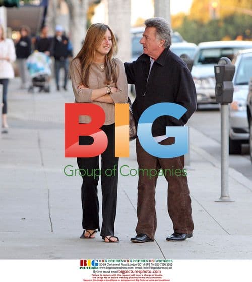 Dustin Hoffman and Daughter Rebecca Out in Santa Monica