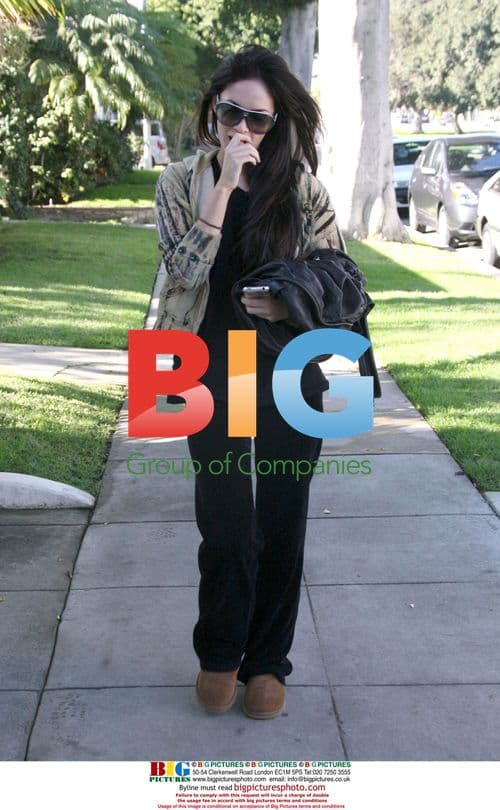 Megan Fox at Chris McMillan Hair Salon