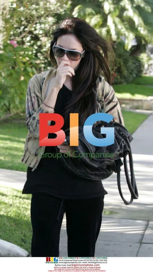 Megan Fox at Chris McMillan Hair Salon