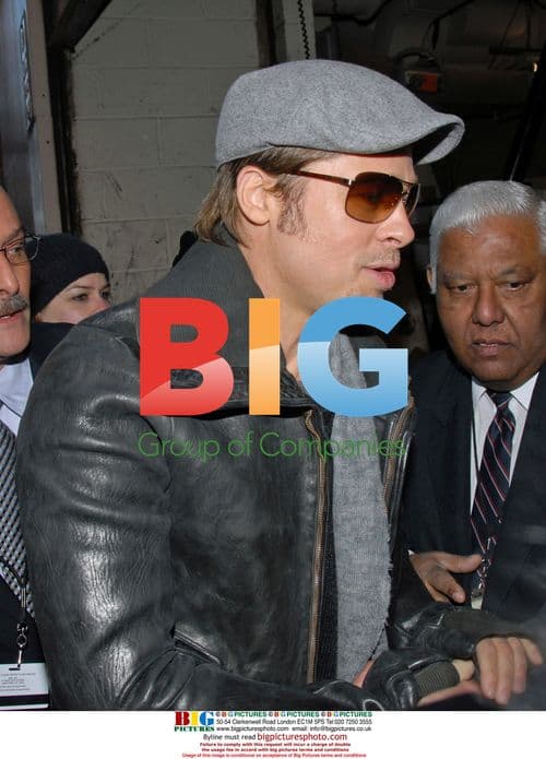 Brad Pitt at Midtown Hotel in New York
