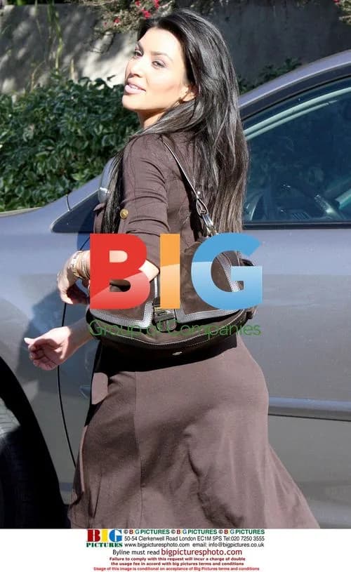 Kim Kardashian Walks to Car in LA